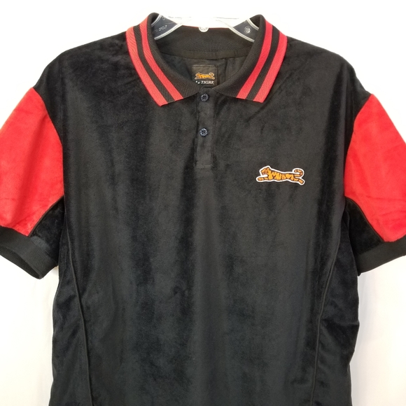 Le Tigre Polo Shirt Large Tigre Logo Black XL - Picture 5 of 16